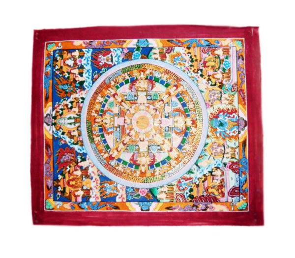 Small Mandal Thangka