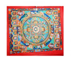 Red Mandal Thangka