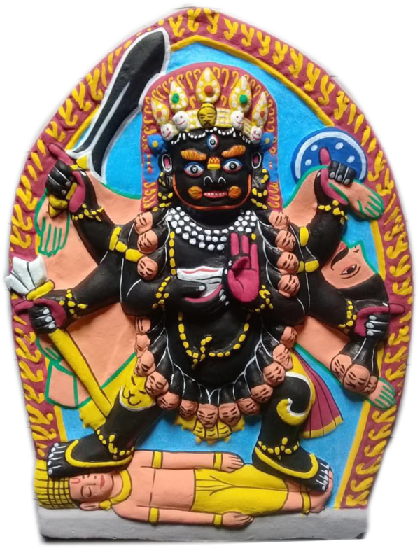 Buy Kal Bhairab 3D Wall Hanger