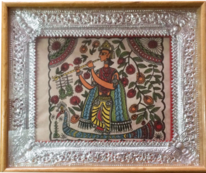 Mithila Art With Frame